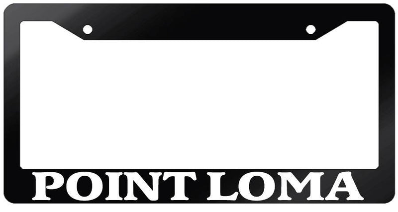 Glossy Black License Plate Frame POINT LOMA Auto Accessory 2537  Mod-GRAPH9856236-7221