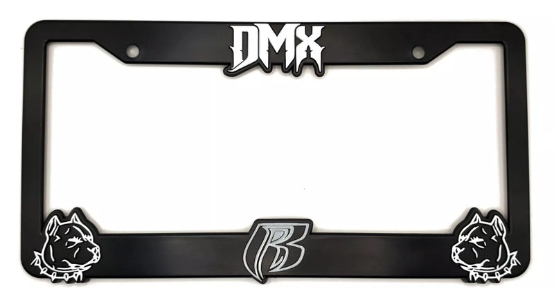 DMX "Ruff Ryderz" 3D Raised License Plate Frame