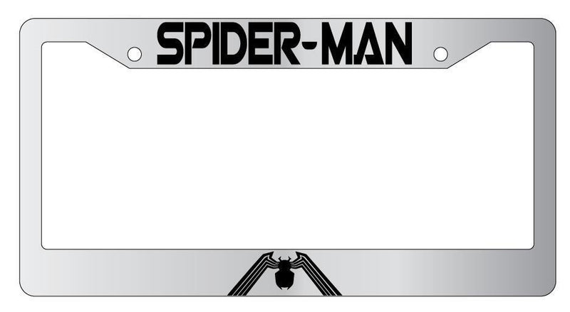 Spider Man (VENOM) Chrome License Plate Frame For Marvel  Mod-GRAPH9856236-5347