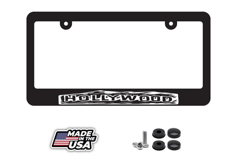 Hollywood Sign Los Angeles California Love Mountain License Plate Frame