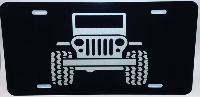 Auto License Plate graphic truck car tag Aluminum