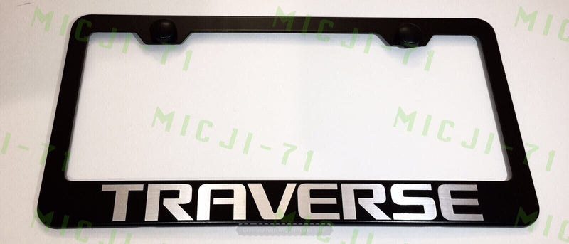 Traverse Stainless Steel License Plate Frame Holder Rust Free