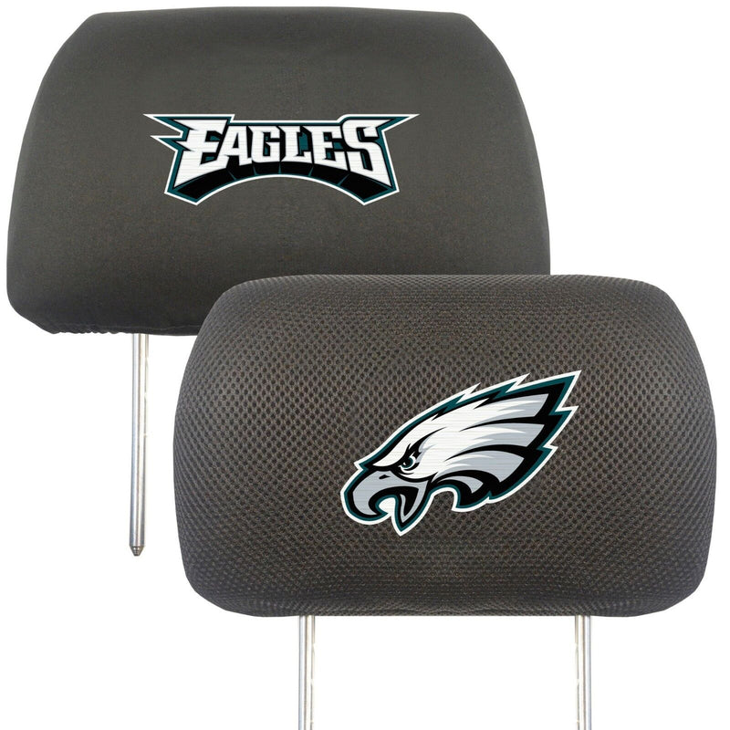 NFL Philadelphia Eagles 2-Piece Embroidered Headrest Covers