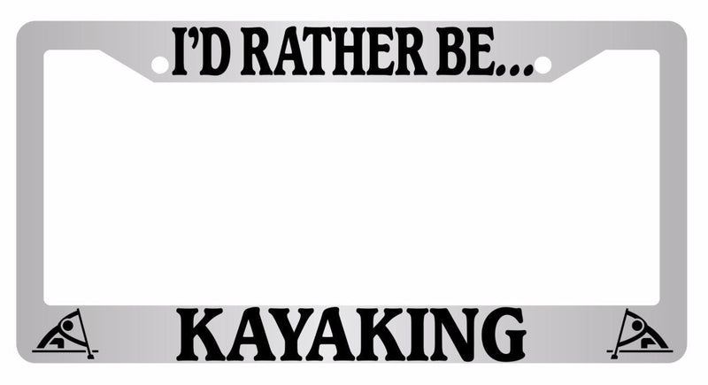 Chrome License Plate Frame I&