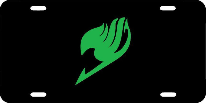 Fairy Tail Green Vanity License Plate Mod-GRAPH9856236-7633