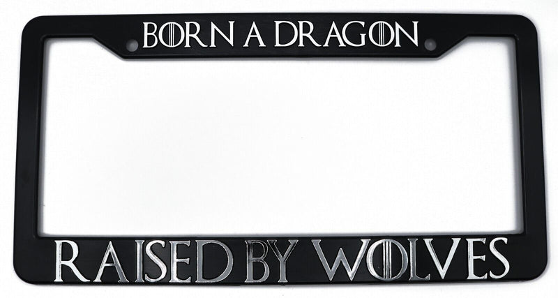 Game of Thrones Born a Dragón License Plate Frame
