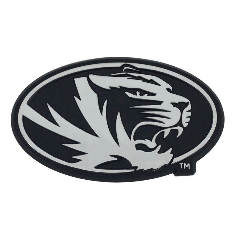 NCAA Missouri Tigers Diecast 3D Chrome Emblem Car Truck RV