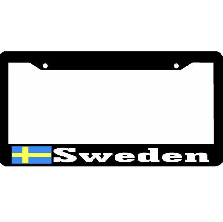 SWEDEN flag swede License Plate Frame