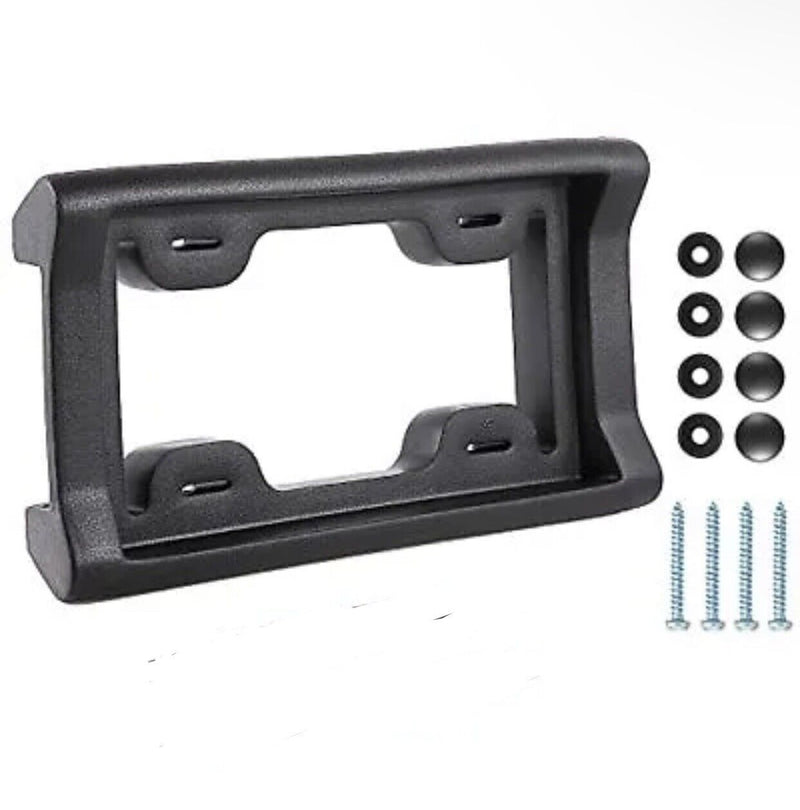 License Plate Bumper Guard with Screws and Protector Rubbers 2.3 Inches Thick...