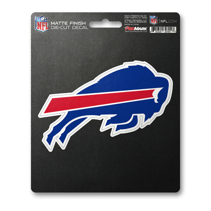 NFL Buffalo Bills Decal Matte 5"X6.25" Auto Boat Cooler Luggage