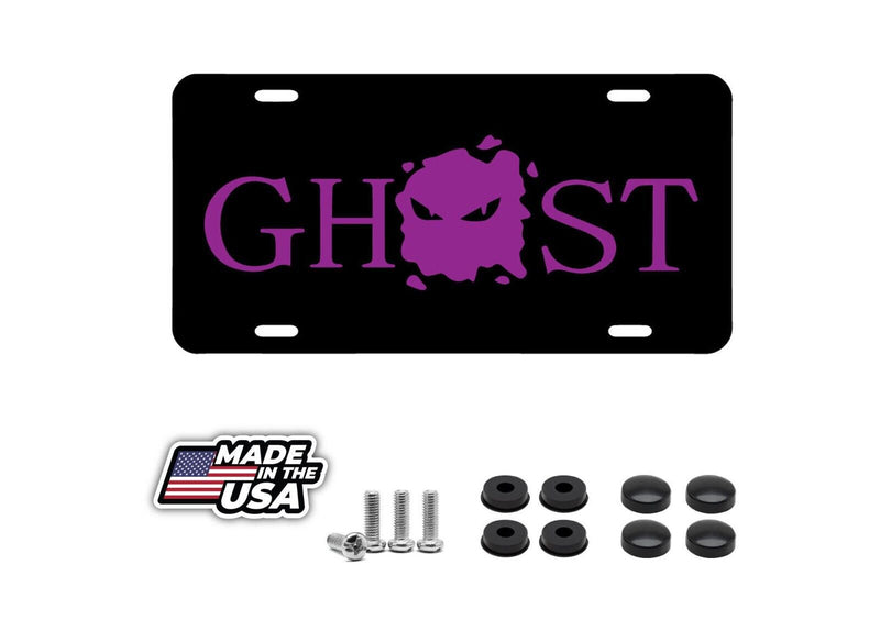 Ghost Vanity License Plate Pokemon