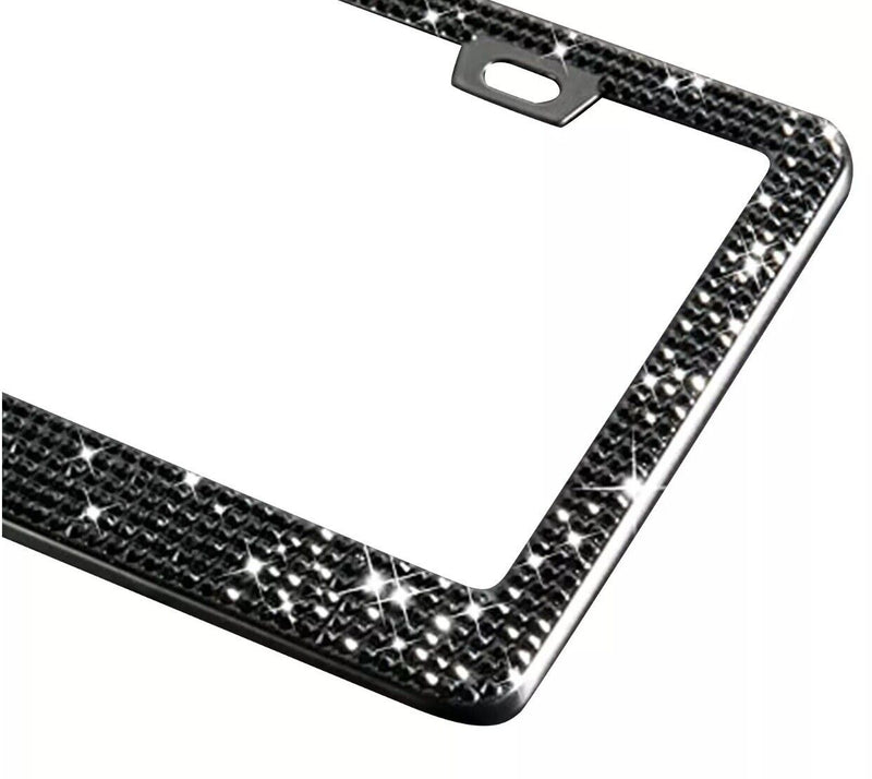 Frame Crystal Glitter Label High-quality Rhinestone License Plate Frames BD