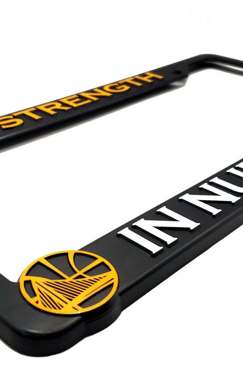 "Strength in Numbers" License Plate Frame