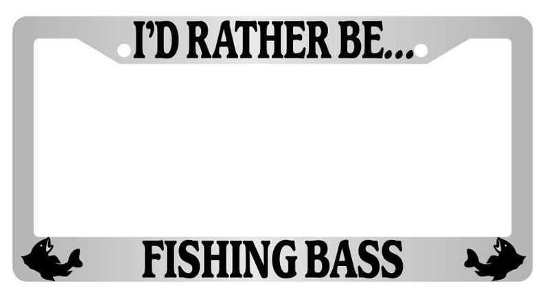 Chrome License Plate Frame I&