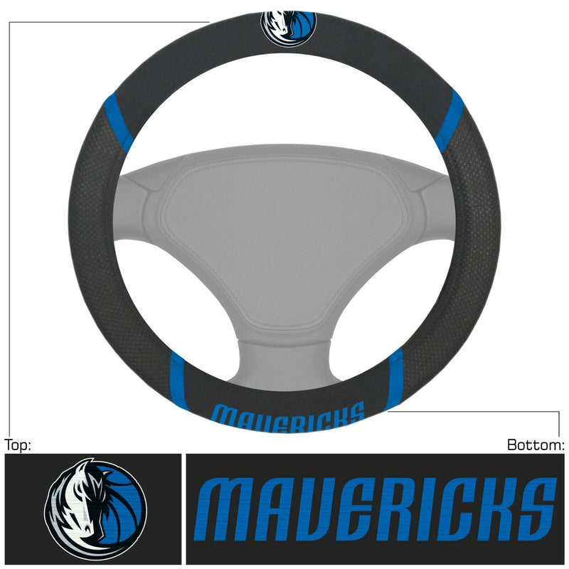 NBA Dallas Mavericks Embroidered Steering Wheel Cover