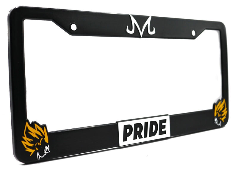 Saiyan Pride License Plate Frame