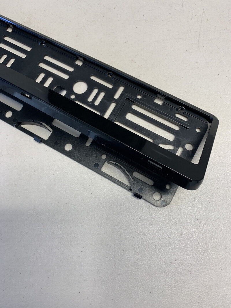 Euro License PlateHolder Mount Adapter Bumper Frame Bracket Universal Fit