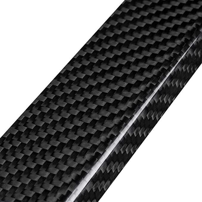One Carbon Fiber License Plate Cover Frame Tag Holder Trim Jdm Car Real 100%