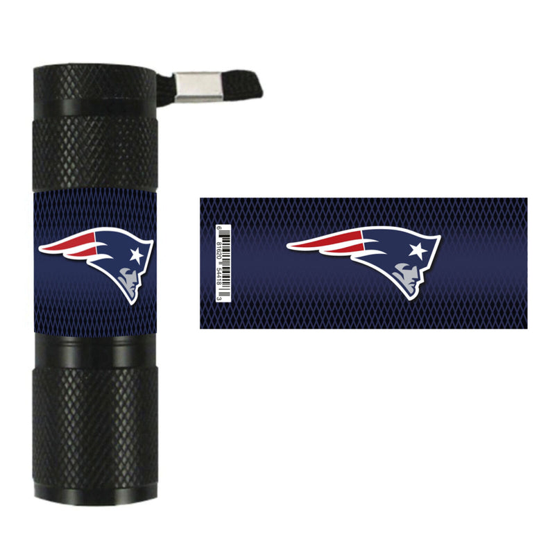 NFL New England Patriots LED Flashlight 1.1"x.3"x3.4"