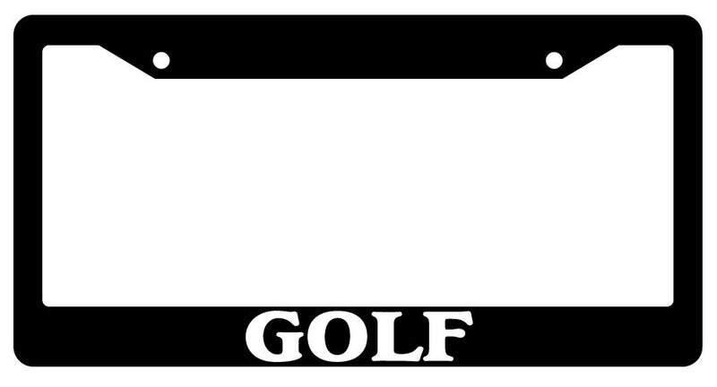 Black License Plate Frame Cars Golf Auto Accessory Novelty 1807  Mod-GRAPH9856236-1514