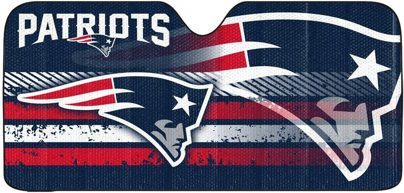 NFL New England Patriots Car Truck Folding Sunshade