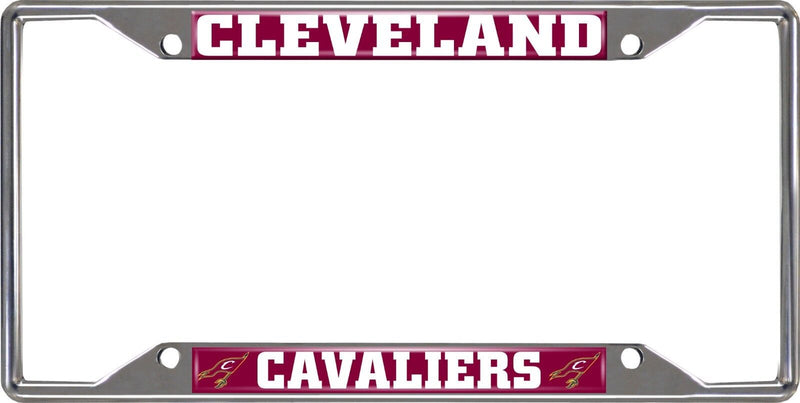 NBA Cleveland Cavaliers Chrome Metal License Plate Frame