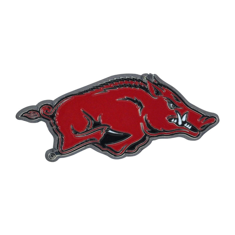 NCAA Arkansas Razorbacks Diecast 3D Color Emblem Car Truck