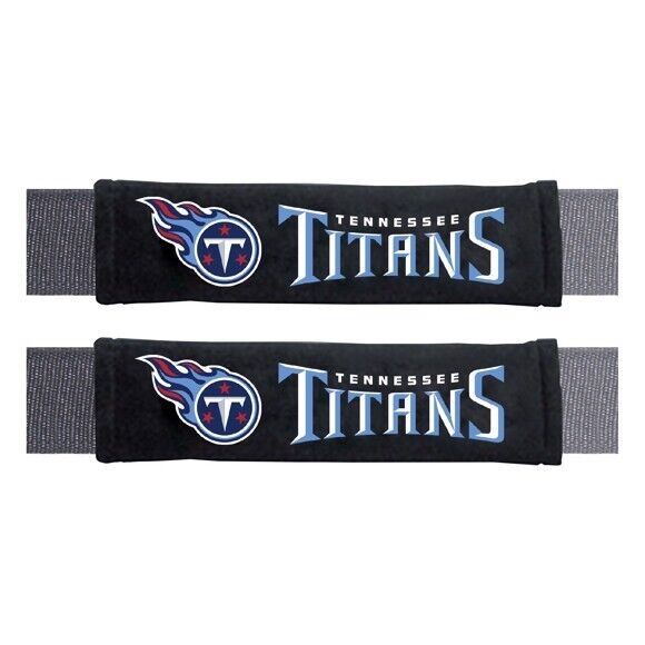 NFL Tennessee Titans 2-Piece Embroidered Seat Belt Covers