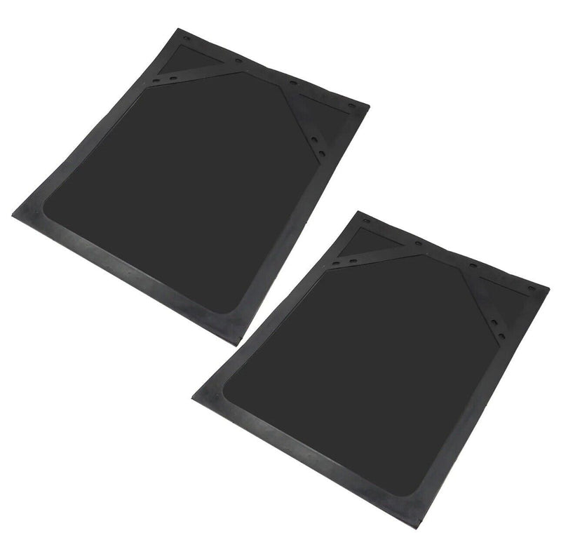 Mud Flaps 30" x 24" Rubber for Semi Truck Trailer Heavy Duty Design Chevron Pair