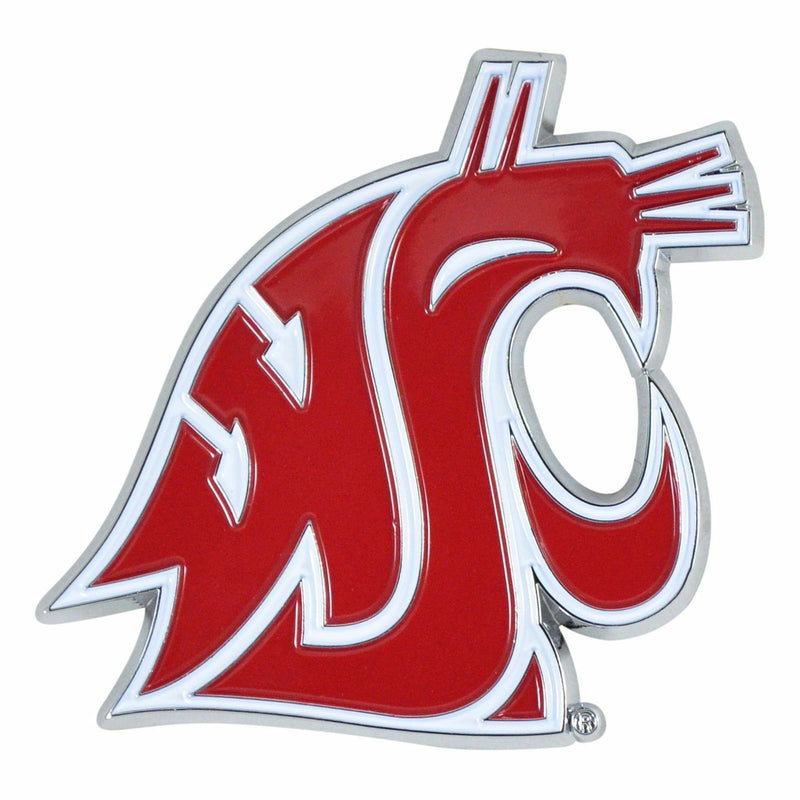 NCAA Washington State Cougars Diecast 3D Color Emblem Car Truck