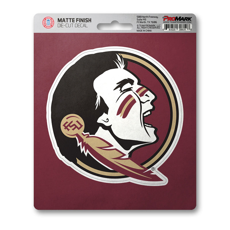 NCAA Florida State Seminoles Decal Matte 5"X6.25" Auto Boat Luggage