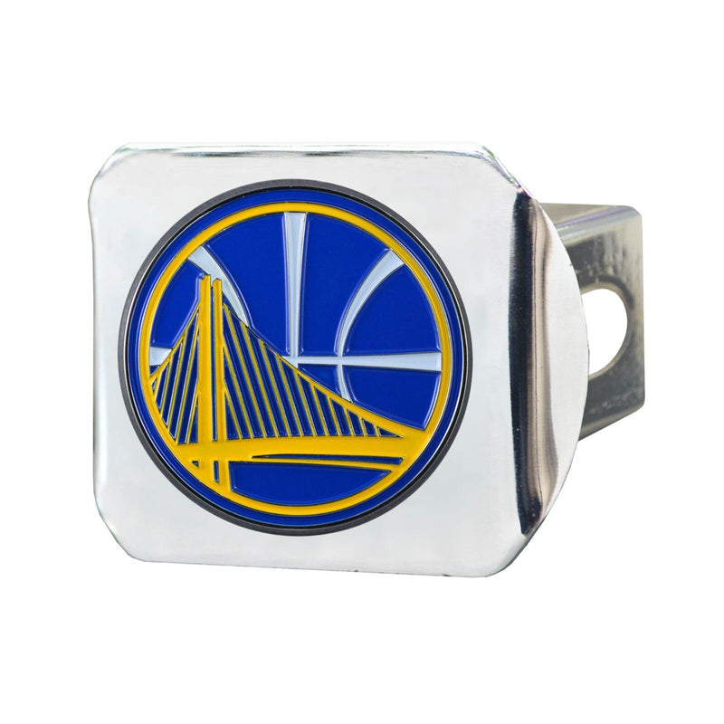 NBA Golden State Warriors 3D Color on Chrome Metal Hitch Cover