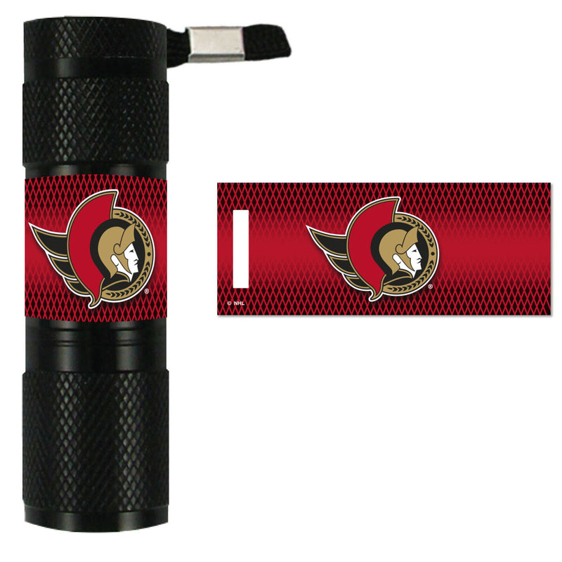 NHL Ottawa Senators LED Flashlight 1.1"x.3"x3.4"