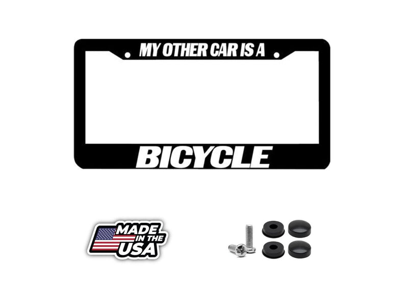 My other car is a BICYCLE License Plate Frame