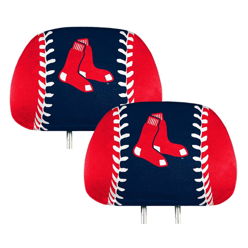 MLB Boston Red Sox New 2-Piece Printed Headrest Covers