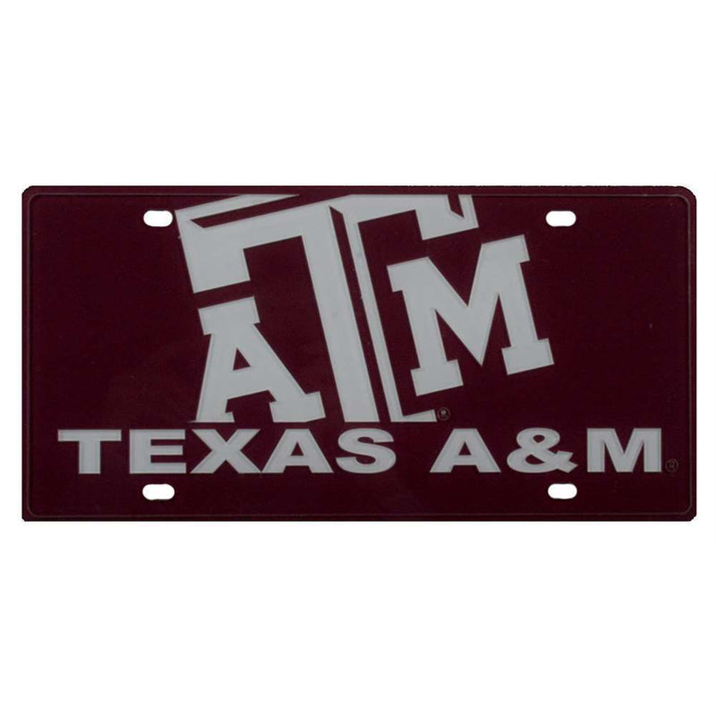 NCAA Texas A&M Aggies Full Color Mega Inlay License Plate