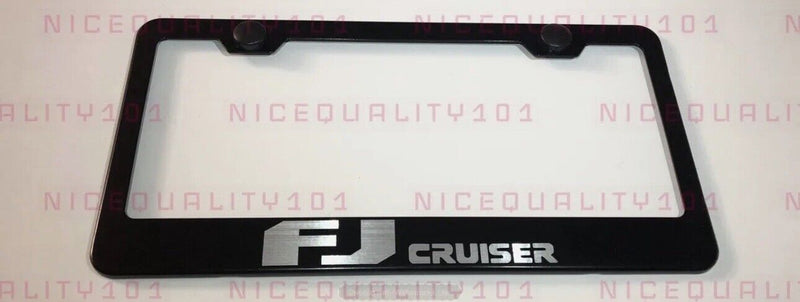 FJ Cruiser Stainless Steel Finished License Plate Frame Holder Rust Free