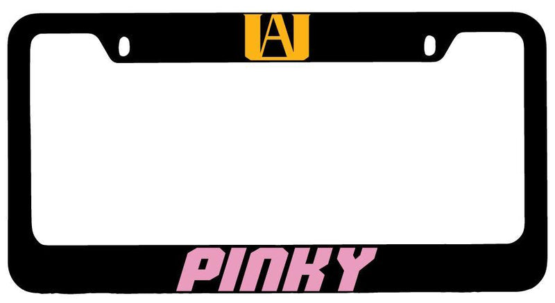 Pinky Black METAL License Plate Frame My Hero Academia  Mod-GRAPH9856236-7870
