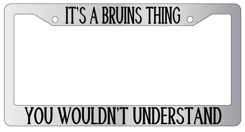 Chrome License Plate Frame IT&