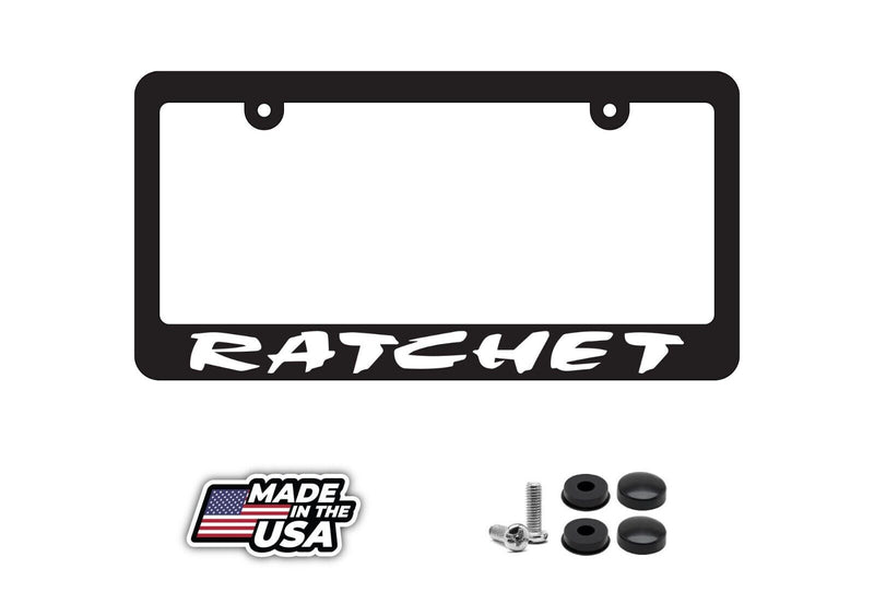 RATCHET LICENSE PLATE FRAME JDM CIVIC TYPE R CAR EURO FRESH CLEAN NEW FUNNY KDM