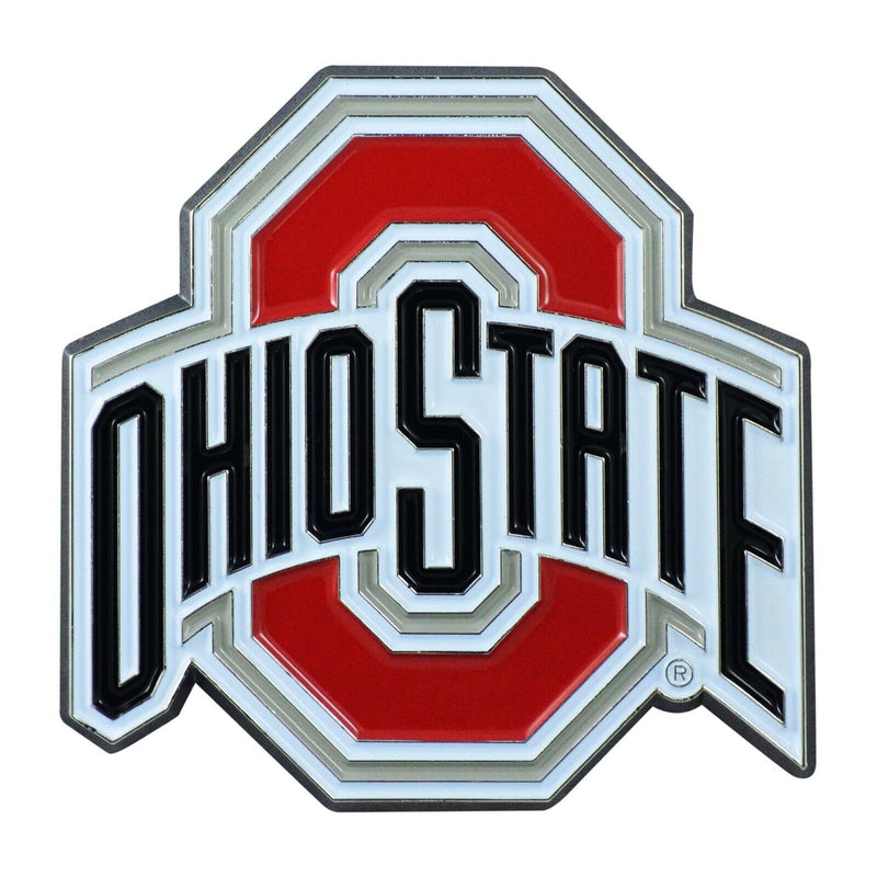 NCAA Ohio State Buckeyes Diecast 3D Color Emblem Car Truck