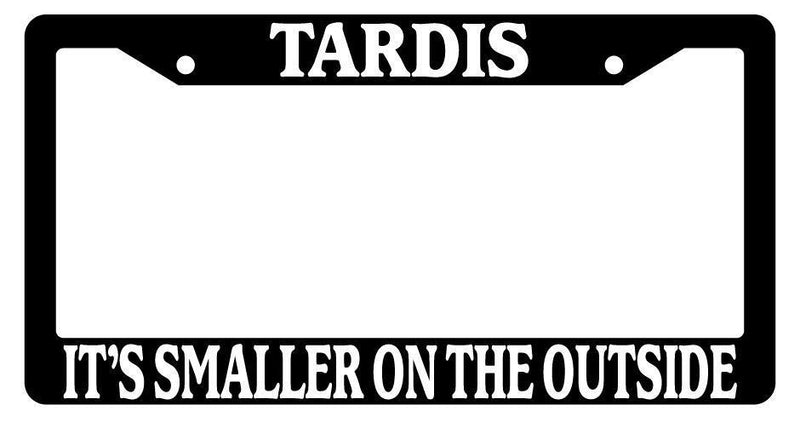 Black License Frame Tardis It&
