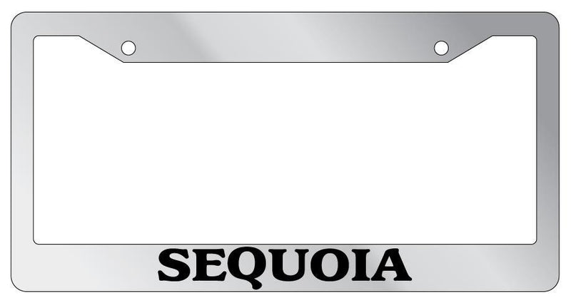 Chrome METAL License Plate Frame SEQUOIA Auto Accessory  Mod-GRAPH9856236-8045