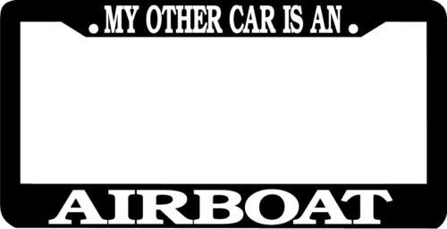 AIRBOAT My other car is a License Plate Frame