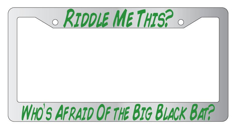 Riddle Me This? Who&