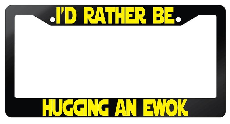 Glossy Black License Frame I&