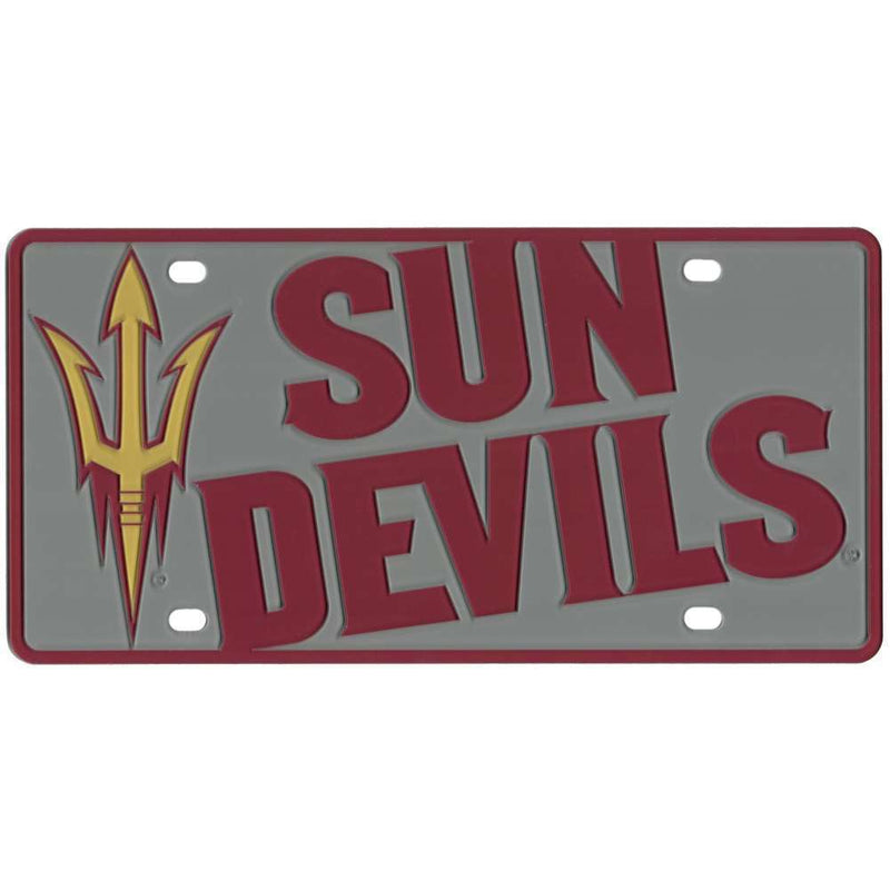 NCAA Arizona State Sun Devils Full Color Mega Inlay License Plate