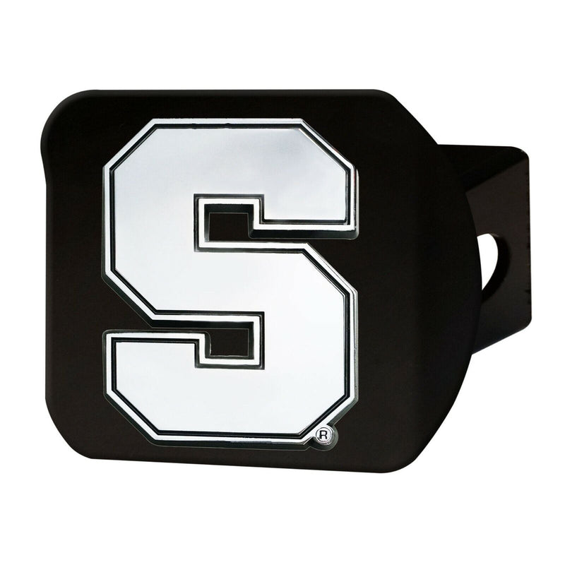 NCAA Syracuse Orange 3D Chrome on Black Metal Hitch Cover