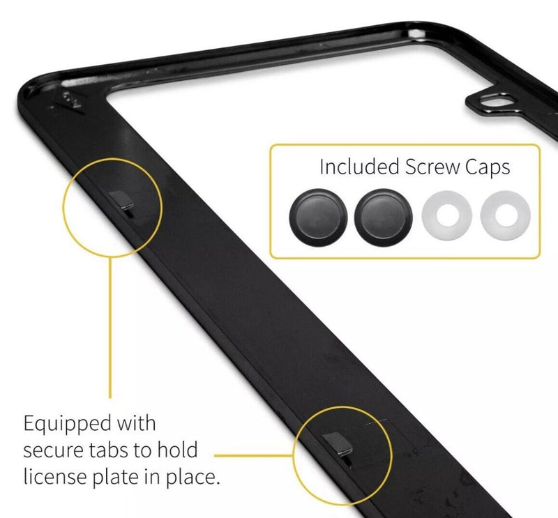 Make America Goth Again Aluminum Car License Plate Frame