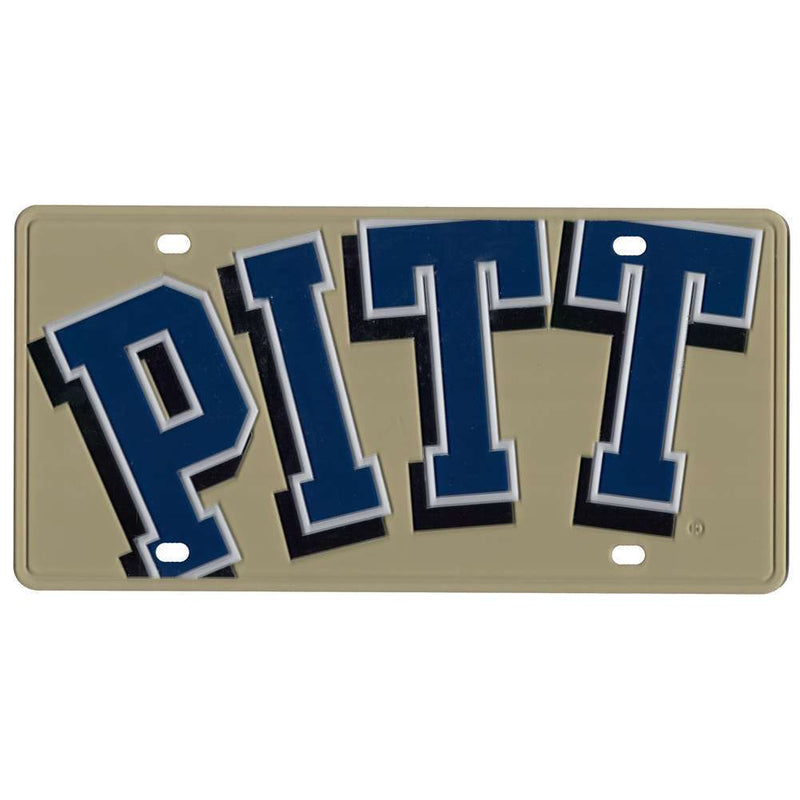 NCAA Pittsburgh Panthers Full Color Mega Inlay License Plate